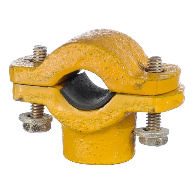 Montura Abrazadera Para Caño De Gas 1  X1/2 Derivacion Epoxi