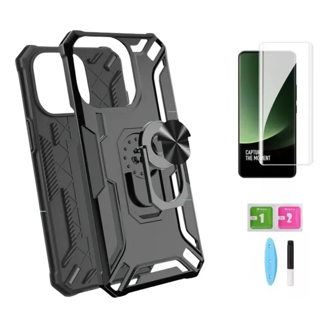 Case Bumper Para Honor Magic 6 Lite + Mica Uv/ Funda 2 Pieza