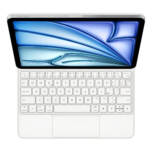Teclado Mágico Magnético Para iPad 10a Geração 10.9 Cor Branco