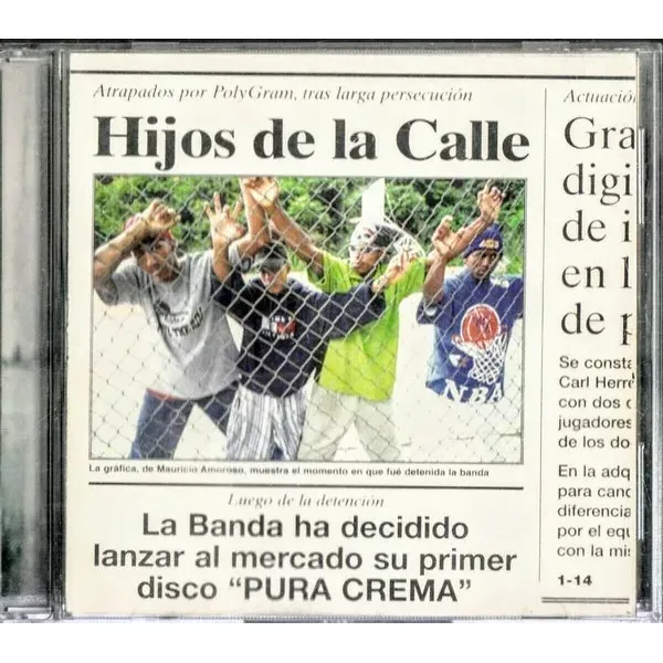 Hijos De La Calle - Pura Crema, Cd Usado Impecable Tonycds