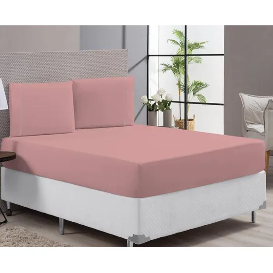 Jogo De Lençol Para Cama Casal Super King Size 400 Fios