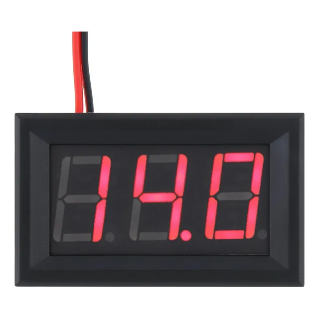 Voltimetro Digital Led Dc 0 A 100v 0.56'' Rojo