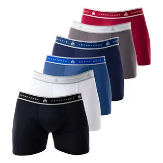 Kit Com 10 Cuecas Boxer Masculina Microfibra Original Kit Com 10 Cuecas Boxer Masculina Microfibra Original