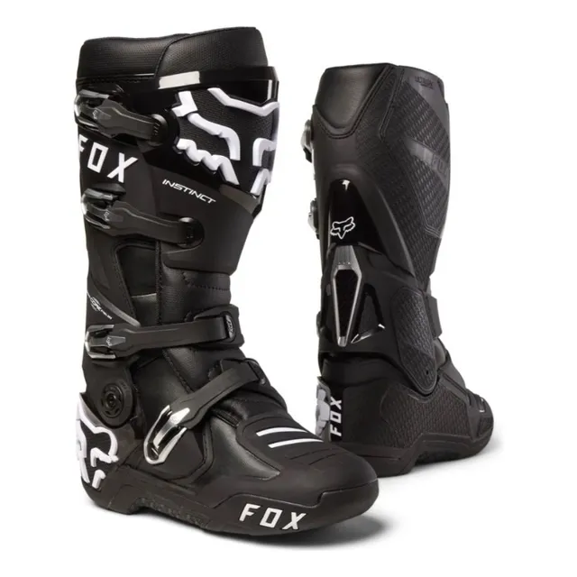 Botas Instinct Negra Motocross Moto Enduro Fox Juri Atv 