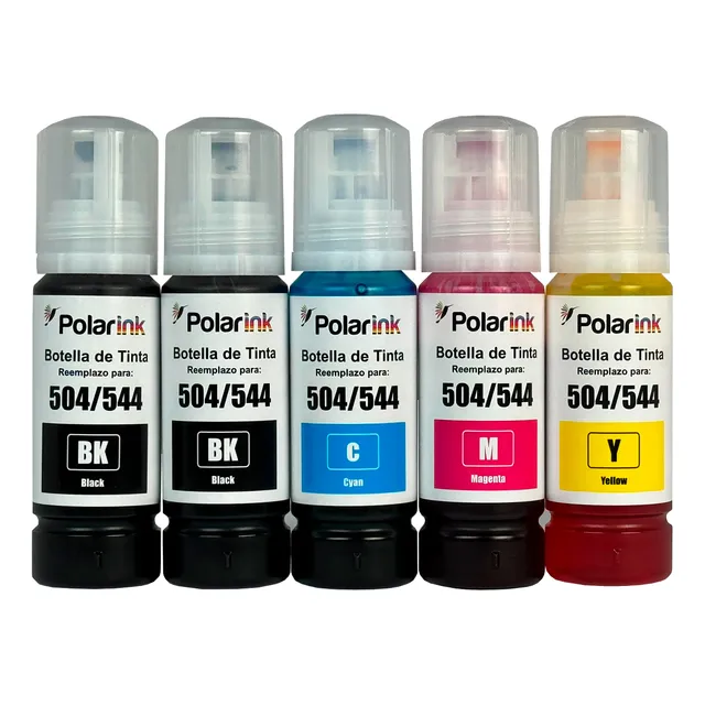 Kit 5 Tintas Para L4150 L6171 L3110 L1110 L1210 L3150 L5290