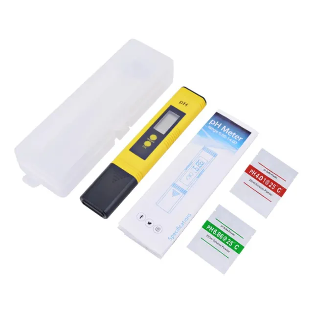 Medidor De Ph Digital Phmetro Autocalibrable En 3 Puntos
