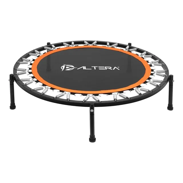 Trampolin Fitnes Altera Ejercicio Jumping Aerobicos Uso Rudo Color Naranja