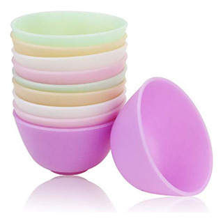 Billioteam - Cuenco De Silicona Multicolorido (10 Unidades, Billioteam - Cuenco De Silicona Multicolorido (10 Unidades,