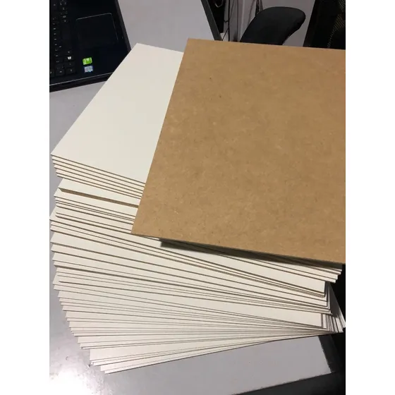 Chapa Pedaço De Mdf 3mm Suplat Pratos A4 21x29,7cm -  50und