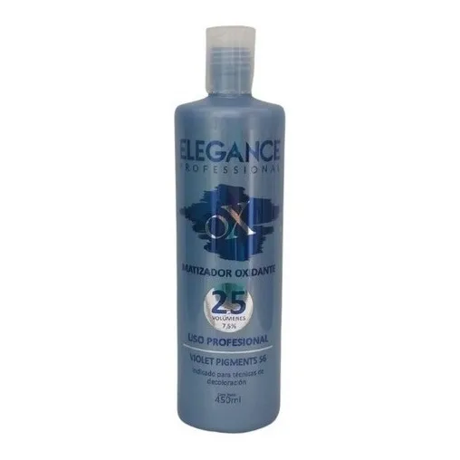 Agua Oxigenada Matizadora Elegance 25vol 450ml 