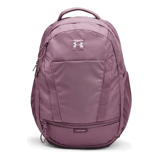 Mochila Unissex Under Armour Hustle Signature Cor Fúcsia-escuro Desenho do tecido Liso