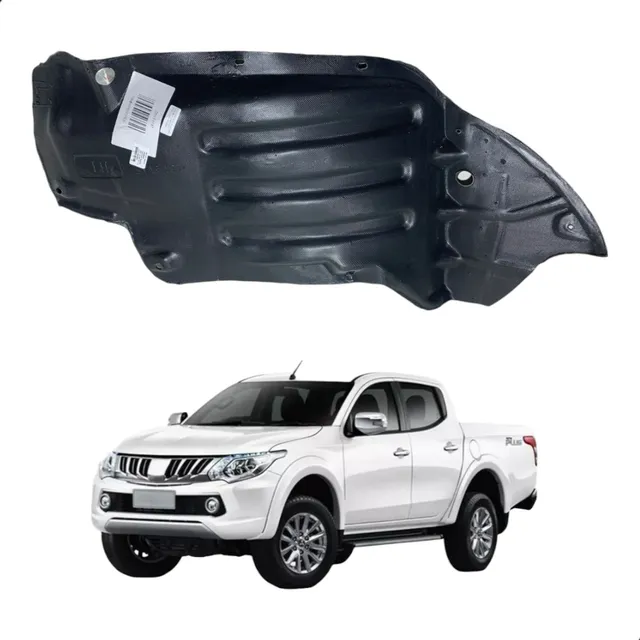 Parabarro Dianteiro Frontal L200 Triton 2017 A 2020 Esquerdo