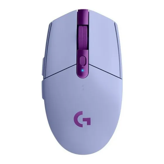 Mouse gamer de juego inalámbrico Logitech GSerie G Lightspeed G305 lila