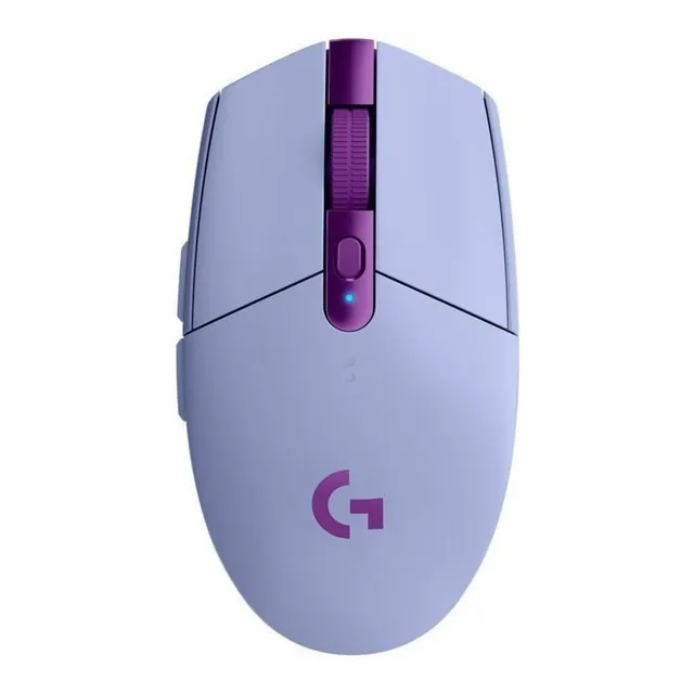 Mouse gamer de juego inalámbrico Logitech GSerie G Lightspeed G305 lila