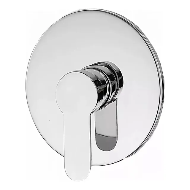 Banna Llave Monomando P/ Regadera Latón Cromado Mezcladora De Baño,resistente Y Duradera,resistente A Manchas, Corrosión Y Óxido, Diseño Premium,plateado