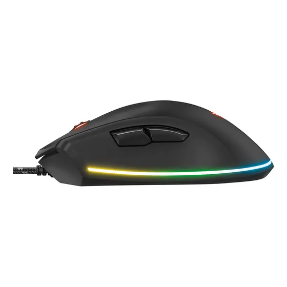 Mouse Rgb Trust Gxt 900 Qudos Color Negro