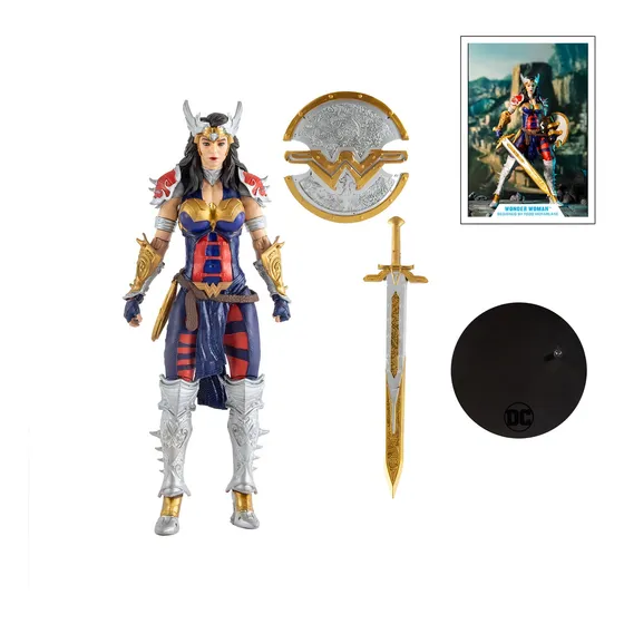 Wonder Woman Diseño Todd Mcfarlane Dc Multiverse Mcfarlane T