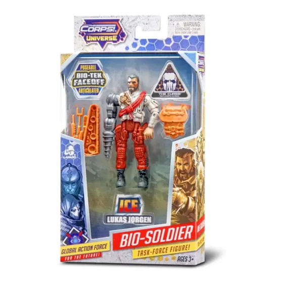 Lanard The Corps! Universe - Bio-tek Ice - Lukas Jorgen