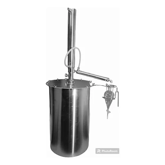 Destilador Para Extraer Aceites Esenciales 100 Lts(20 Kgs)
