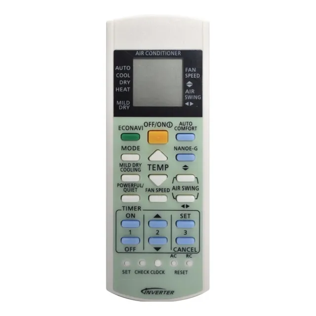 Control Remoto Aire Acondicionado Panasonic Inverter Tco-100