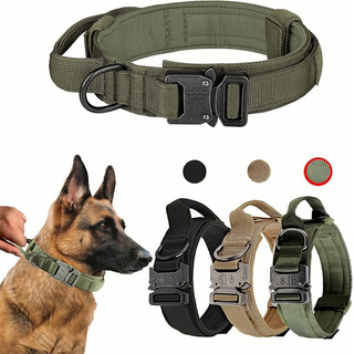 Collar De Perro Táctico Ajustable Con Hebilla De Metal Collar De Perro Táctico Ajustable Con Hebilla De Metal