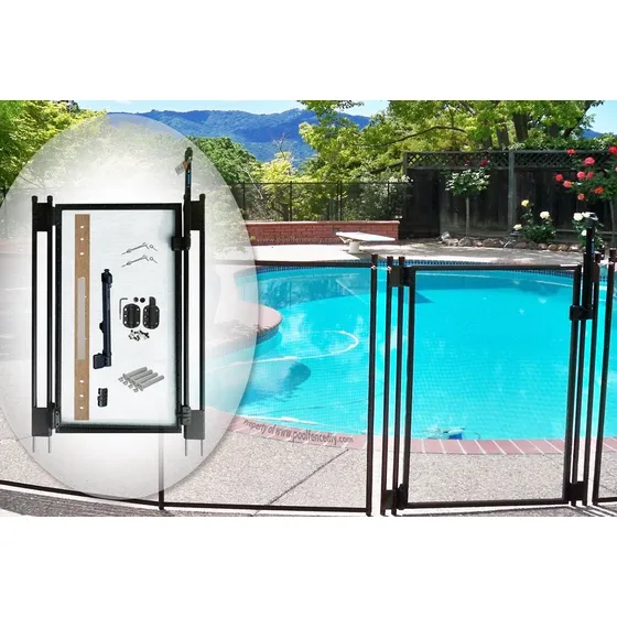 Verja Para Pileta Cierre Automatico Life Saver Pool Fence