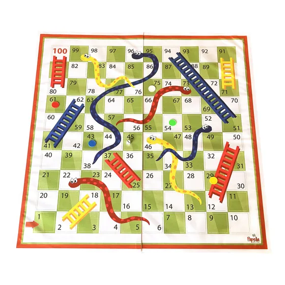 Serpientes Y Escaleras / Juego De Mesa Gigante 