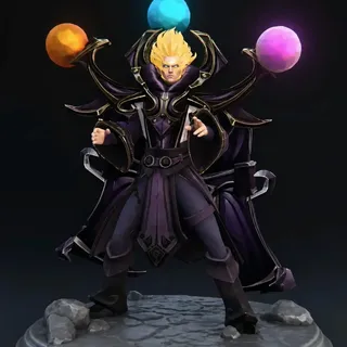 Estátua Invoker Dota 2 Boneco Colecionável