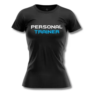Camiseta Feminina Personal Trainer Dry Fit Camiseta Feminina Personal Trainer Dry Fit
