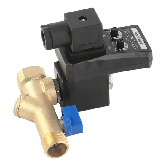 Valvula Dren Solenoide Automatica 110v 1/2