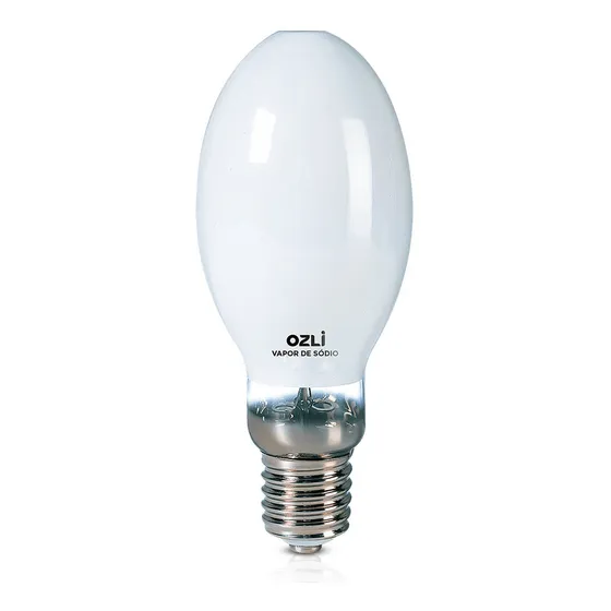 Lâmpada Vapor De Sódio Ovoide 400w E40 400k Amarela Ozli