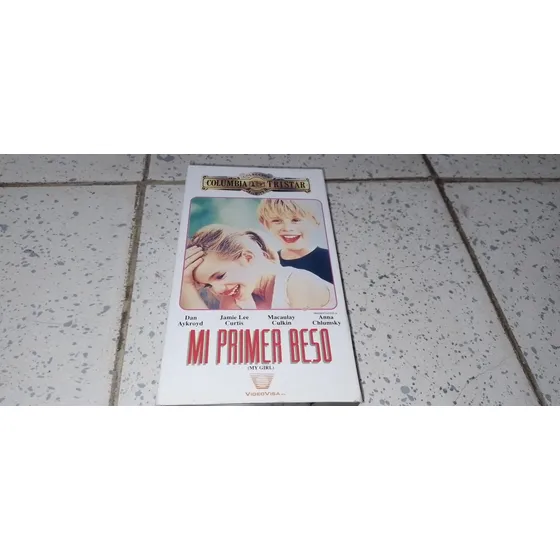Pelicula Mi Primer Beso En Vhs Con Macaulay Culkin Subtitulo