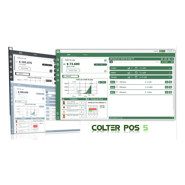 Colter Pos - Pdv, Lector De Códigos, Minimarket, Abarrotes