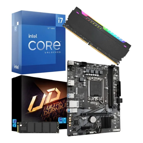 Combo Actualización Pc Intel I7-12700kf + 16 Gb + Ssd 512 Gb