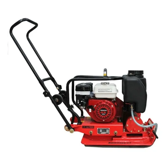 Vibrocompactadora Enermax 60x45cm Motor Gasolina Honda 5,5hp