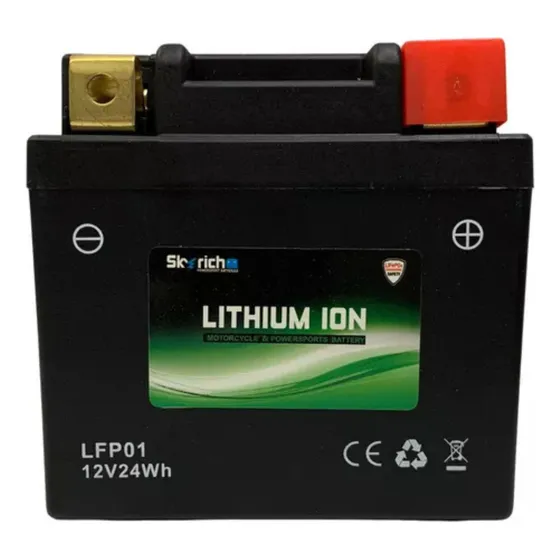 Bateria Lithium Crf 450 R Rx Mais Leve Skyrich Original 12v
