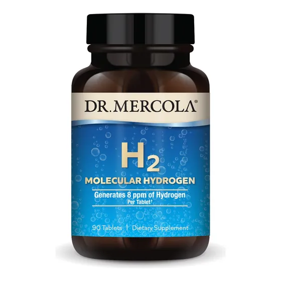 Suplemento Dr. Mercola H2 Molecular Hydrogen 90 Comprimidos