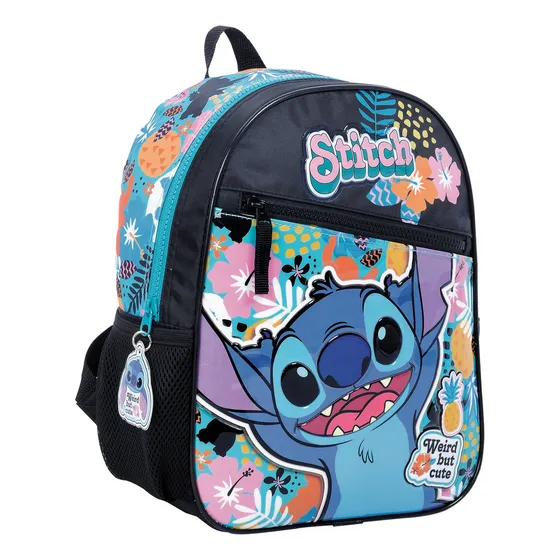 Mochila Stitch Jardin Espalda 12 PuLG  Disney
