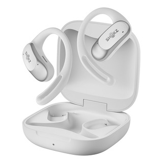 Audífonos Bluetooth Shokz Openfit Air Color Blanco Luz Azul Audífonos Bluetooth Shokz Openfit Air Color Blanco Luz Azul