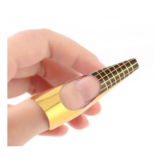 Moldes Para Uñas Acrílicas Y Gel - 500 Unidades