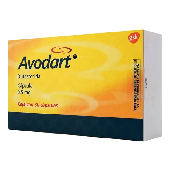 Avodart Cápsula 0,5 Mg, 30 Cápsulas