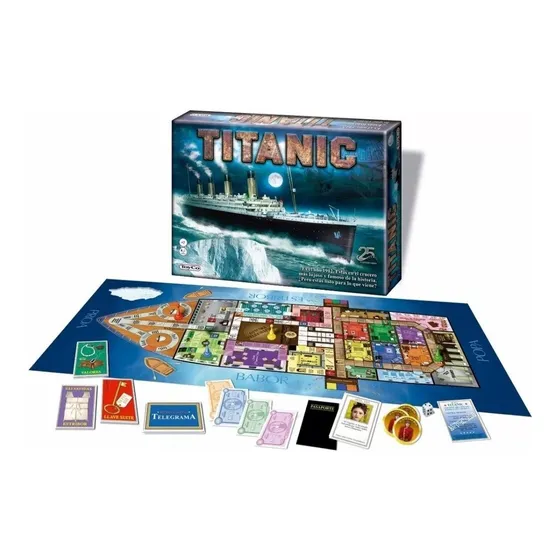Juego De Mesa Titanic 25 Aniversario Original Toyco
