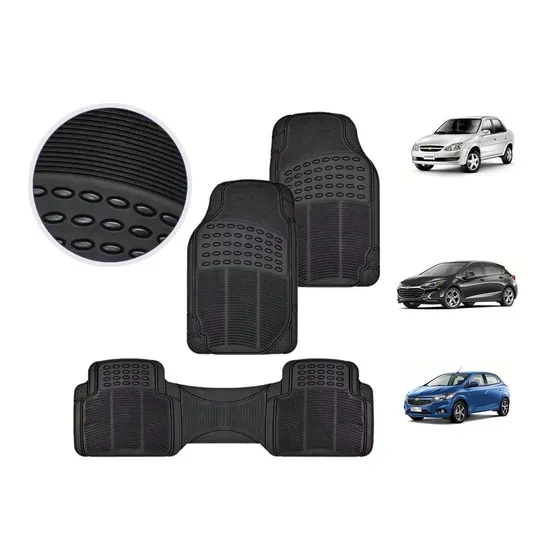 Cubre Alfombra Auto Goma Pesada P/chevrolet Corsa Cruze Onix