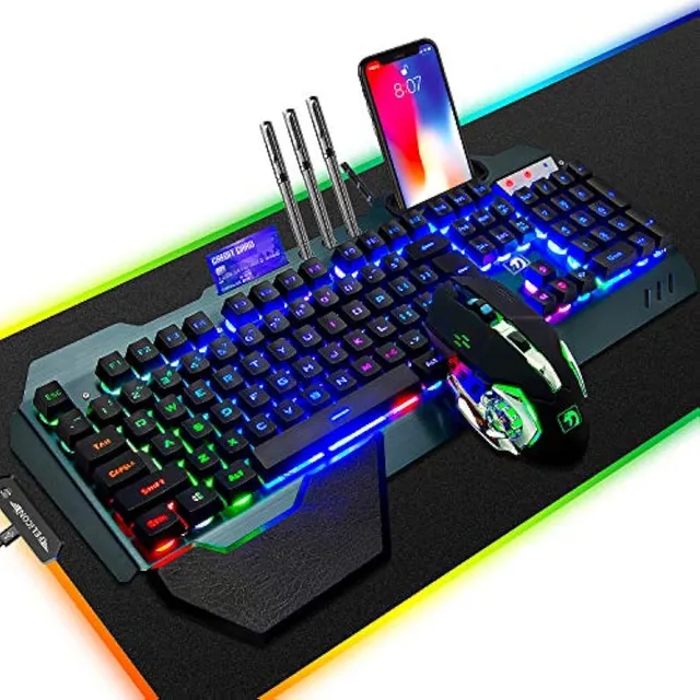 Felicon Combo De Teclado Y Mouse Para Juegos Con