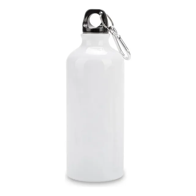 Termo De Aluminio Para Sublimar De 600ml Con Tapa De Color
