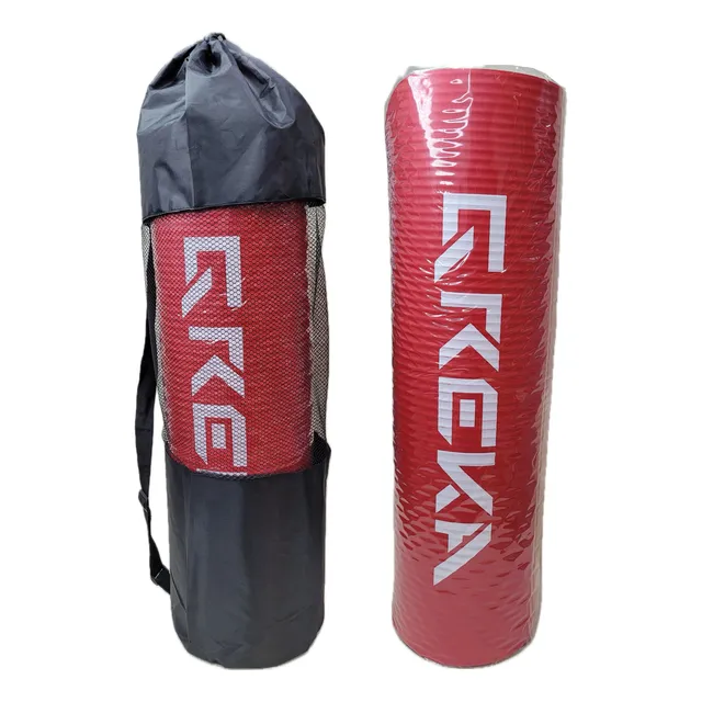 Mat O Esterilla + Bolso Para Yoga Y Ejercicios De 10mm Fit