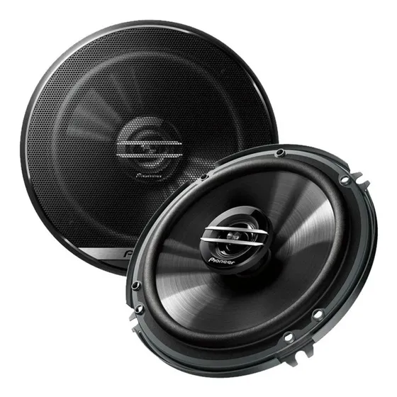 Pioneer Parlantes Redondos Ts-g1620f-2 Color Negro