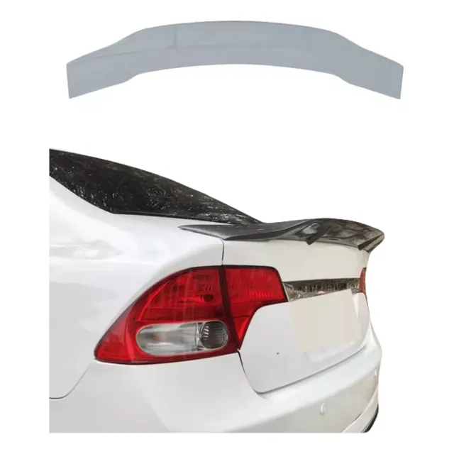 Aerofolio Ducktail Honda Civic New Plastico Abs Si 06 - 11