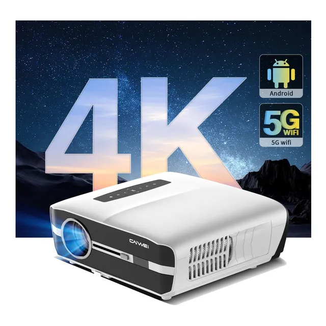 Eug Proyector Lcd Inteligente A9s 4k 1000 Lumene Ansi Diurno