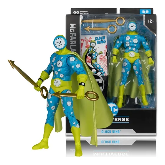 Figura 7 Dc Mcfarlane Collector Edition - #18 Clock King